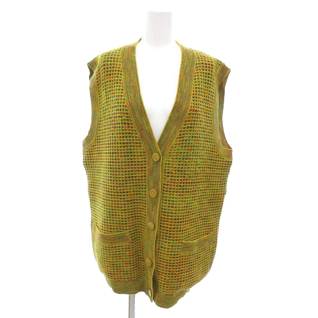 美品 MISSONI ミッソーニ カシミヤニット ベスト サイズ48 ブラック×ホワイト レディース 古着 中古 USED 楽天市場】ミッソーニ ベストの通販