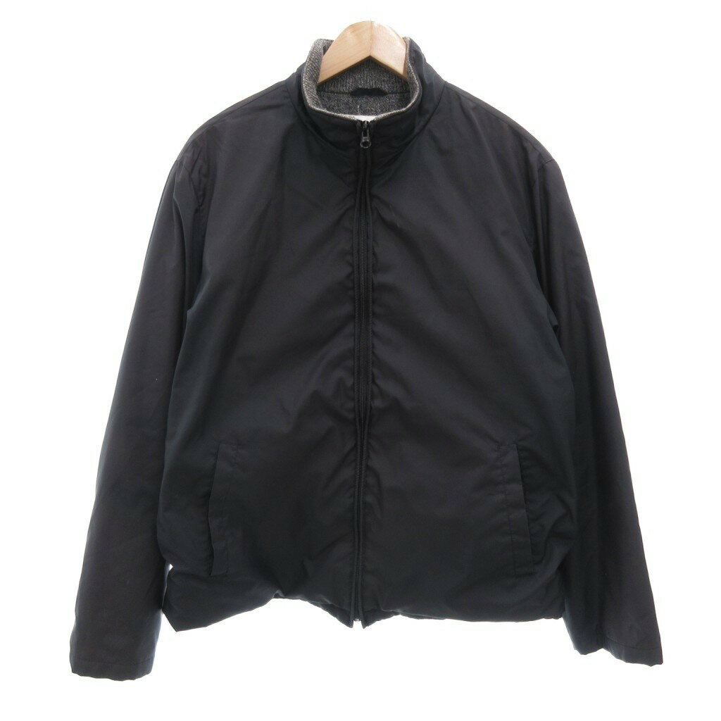 【中古】レノマ renoma ジャケット L チャコールグレー スタンドカラー /NL ■GY61 メンズ 【ベクトル 古着】 260128