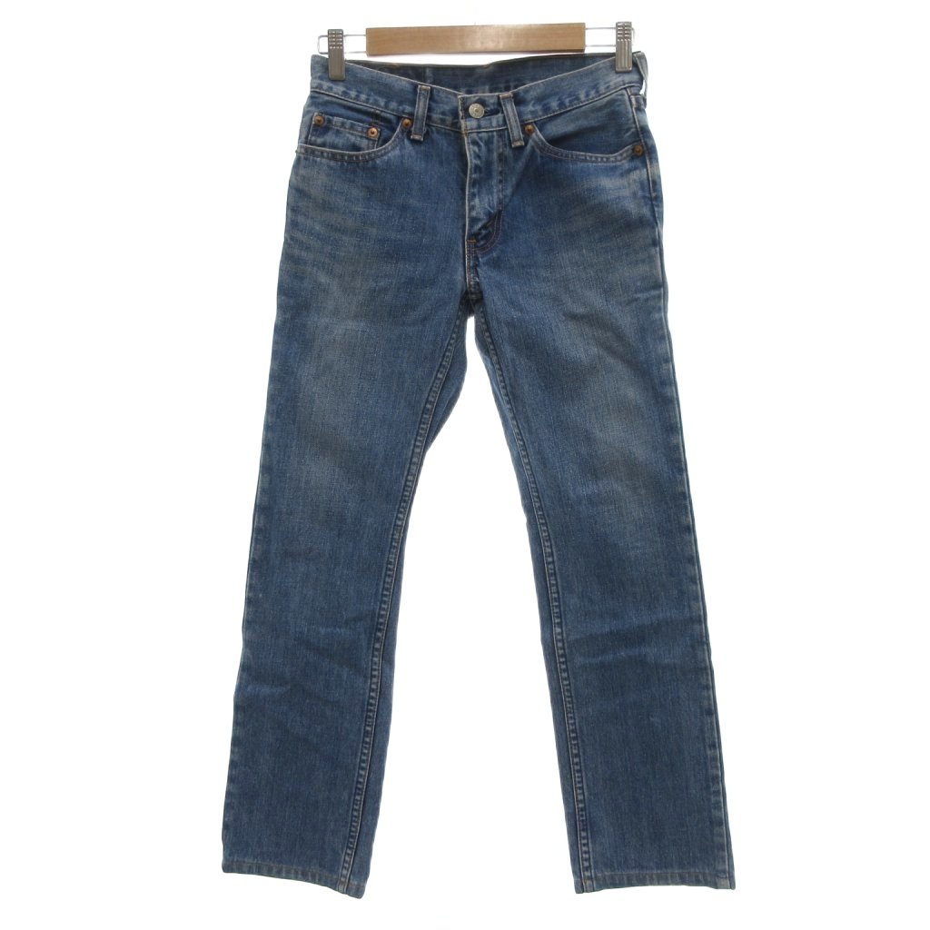 【中古】リーバイス Levi's 502 デニムパンツ ジーンズ W28 スリムテーパード インディゴブルー /AE ■GY61 メンズ 【ベクトル 古着】 260123