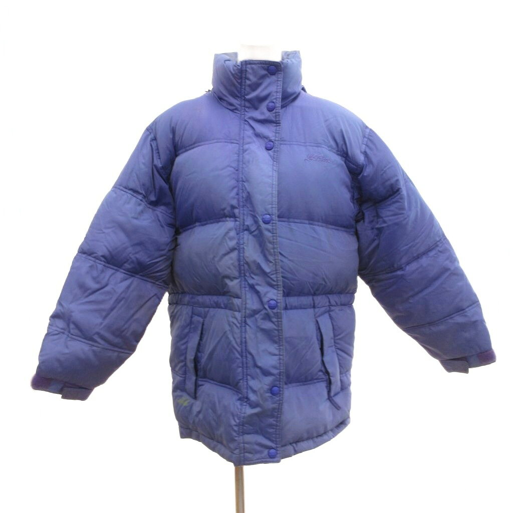 【中古】エルエルビーン L.L.BEAN 中綿コート ジャケット ブルゾン フード 青 ブルー /JS ■GY61 レディース 【ベクトル 古着】 260202