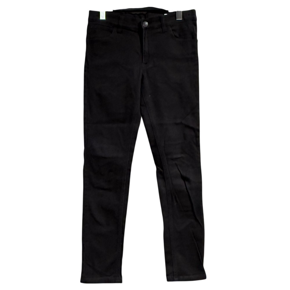 【中古】エドウィン EDWIN スキニーデニム ストレート 刺繍 170 黒 ブラック■GY61 メンズ 【ベクトル 古着】 260121