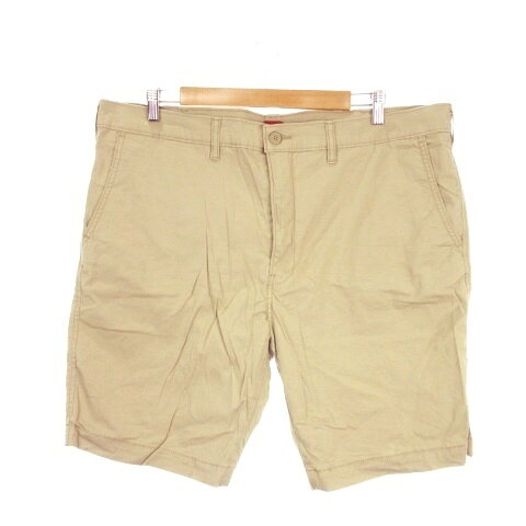 【中古】リーバイス Levi's XX CHINO ハーフパンツ チノパン W40 茶 ブラウン 無地 /MN35 ■GY58 メンズ 【ベクトル 古着】 260209