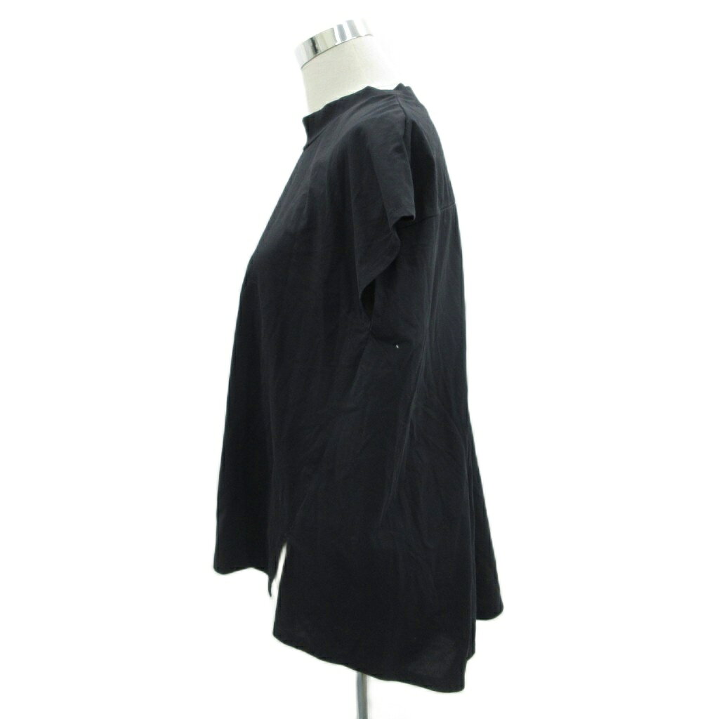 【中古】グローバルワーク GLOBAL WORK カットソー L 黒 ブラック クルーネック フレンチスリーブ 無地 /HO51 ■GY60 レディース 【ベクトル 古着】 260204 auc-vector-20723200 ブランド古着の買取販売ベクトル サンプル画像2