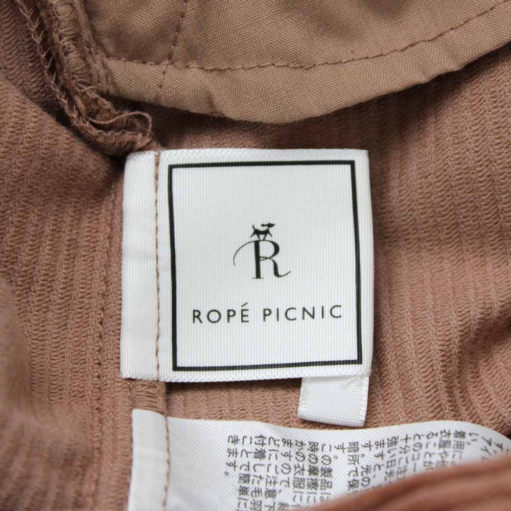 【中古】未使用品 ロペピクニック ROPE Picnic ワイドパンツ 38 ブラウン コーデュロイ /GG ■GY60 レディース 【ベクトル 古着】 260204 auc-vector-20723063 ブランド古着の買取販売ベクトル サンプル画像3
