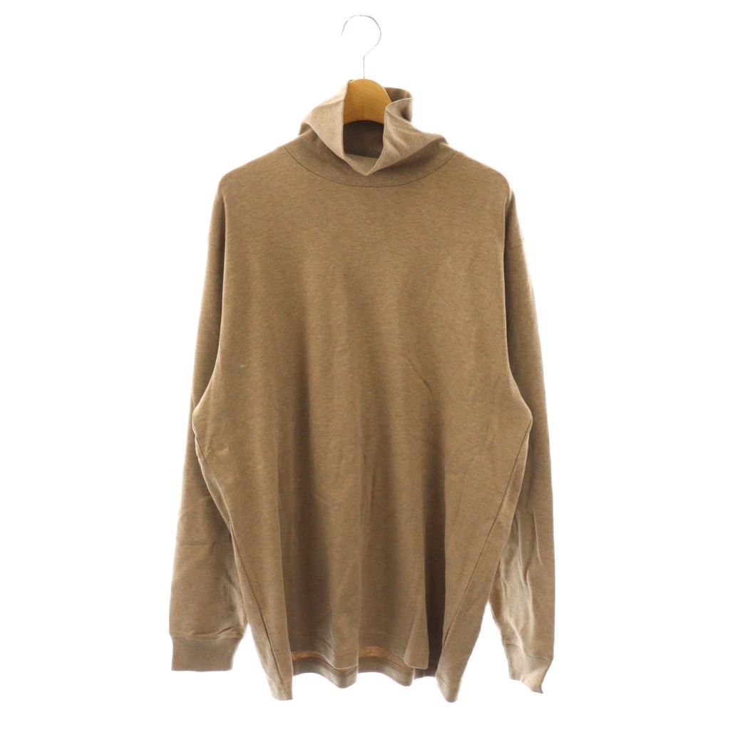 【中古】ランズエンド LANDS' END タートルネックカットソー 長袖 XL モカ /DO ■GY60 メンズ 【ベクトル 古着】 260209