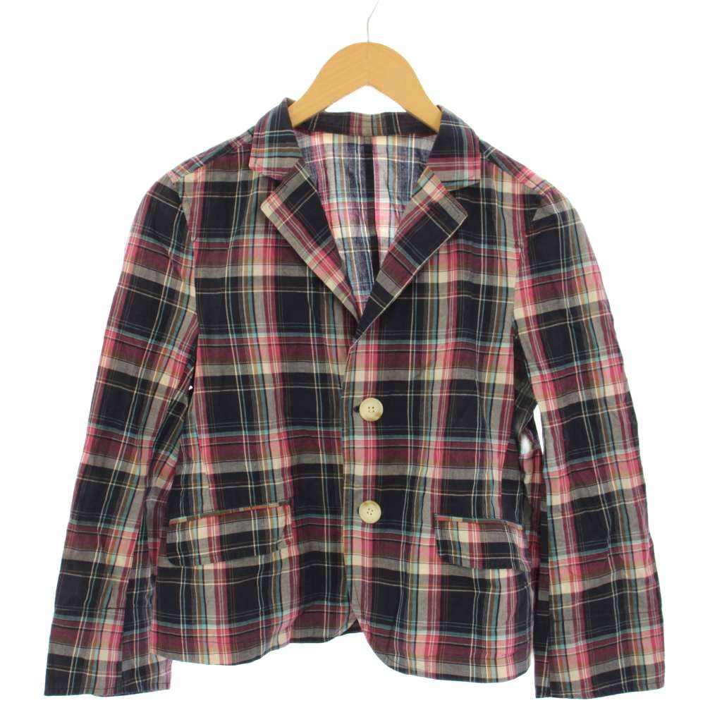 【中古】ロペピクニック ROPE Picnic シャツジャケット チェック柄 38 ピンク ネイビー /BM ■GY60 レディース 【ベクトル 古着】 260210 auc-vector-20723751 ブランド古着の買取販売ベクトル パッケージ画像