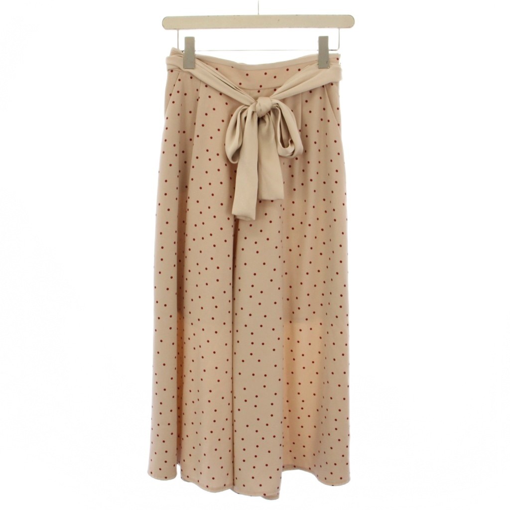 【中古】ジルスチュアート JILL STUART ワイドパンツ ドット柄 0 ピンク 092-8130008 /BM ■GY60 レディース 【ベクトル 古着】 260212
