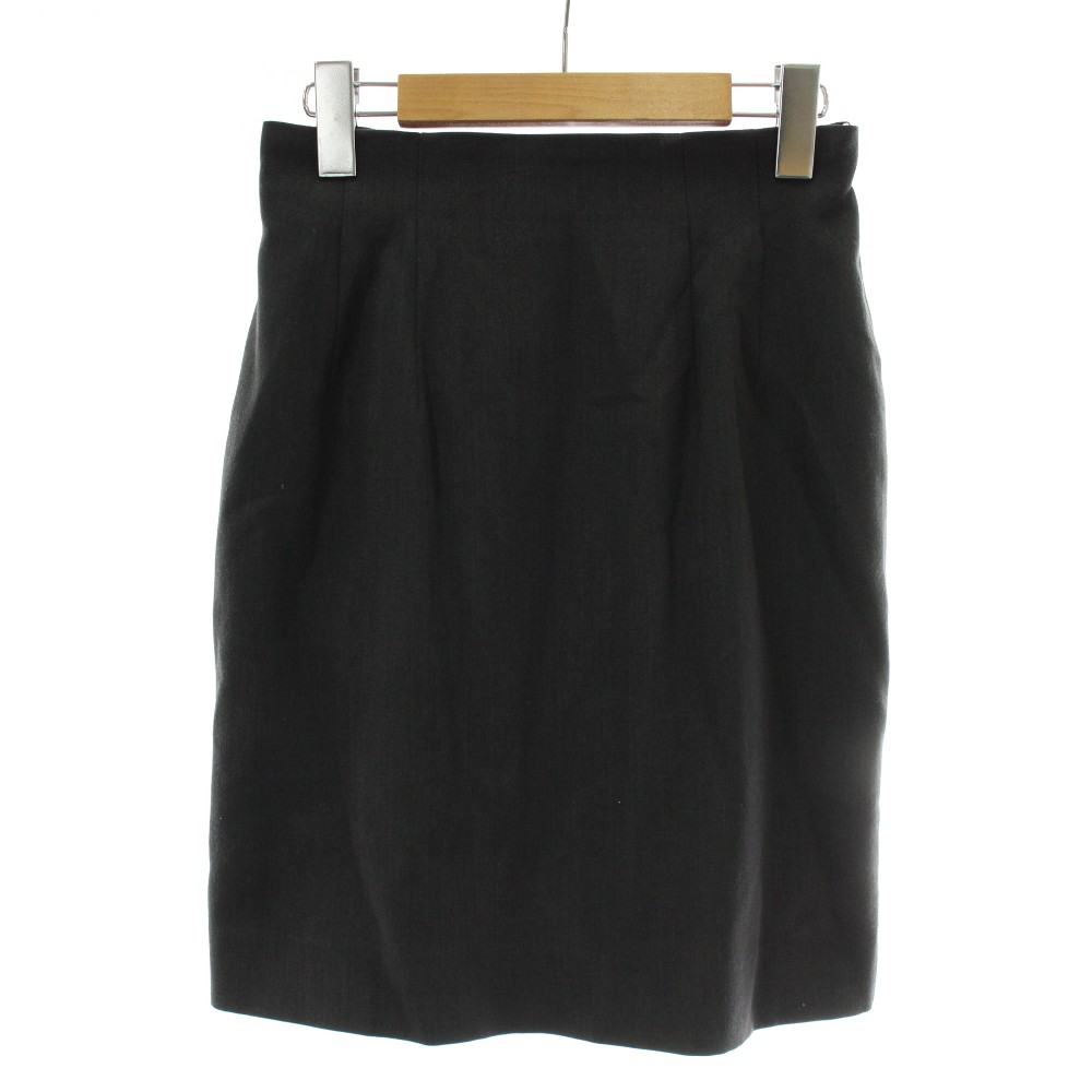 Rakuten - 【中古】アンクライン ANNE KLEIN タイトスカート ウール ひざ丈 9 ダークグレー /XZ ■GY60 レディース 【ベクトル 古着】 260208