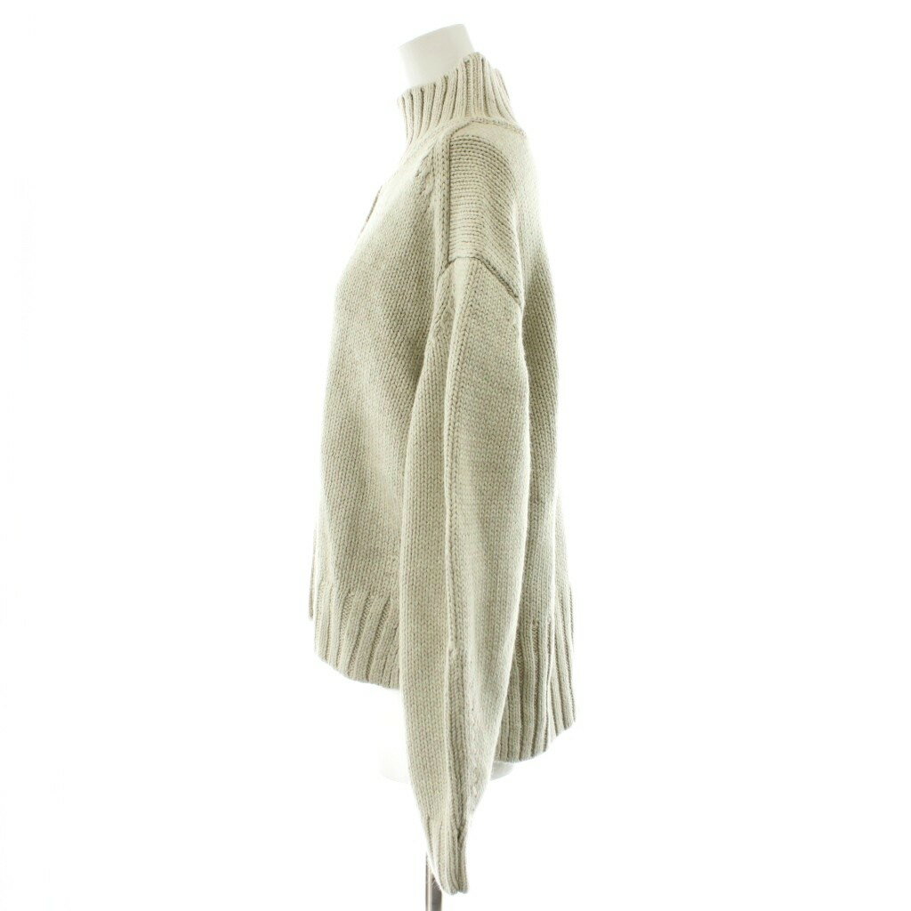 ブランド古着の買取販売ベクトルの【中古】未使用品 マウジー MOUSSY タグ付き ニット セーター ウール F ベージュ ハイネック 長袖 /GP ■GY60 レディース 【ベクトル 古着】 260212｜アングル2