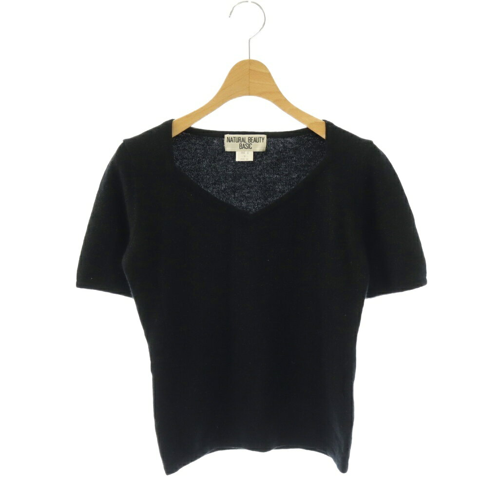 【中古】ナチュラルビューティーベーシック NATURAL BEAUTY BASIC ニット セーター ウール混 M ブラック 黒 Vネック 半袖 無地 /HK ■ECB001 レディース 【ベクトル 古着】 260218ブランドナチュラルビューティーベーシック NATURAL BEAUTY BASIC表記サイズM実寸サイズ肩幅：37cm　身幅：40cm　着丈：50cm　袖丈：23cm　　素材毛 アンゴラ ナイロン色ブラック 黒状態使用感が少なく、かなり状態の良い商品です。 ※あくまでも中古品ですので掲載写真や記載内容をご確認いただき、ご理解の上ご購入ください。備考株式会社サンエー・インターナショナル 商品のお問い合わせの回答を休止しております。＊各商品ページの商品詳細等をご確認の上ご購入ください。【中古】ナチュラルビューティーベーシック NATURAL BEAUTY BASIC ニット セーター ウール混 M ブラック 黒 Vネック 半袖 無地 /HK ■ECB001 レディース 【ベクトル 古着】 260218状態ランク　”A”詳細については、下記および「状態ランクについて」ページをご覧ください。未使用・新品の商品ほぼ新品同様の商品使用感が少なく、かなり状態の良い商品使用感はあるが、傷や汚れの少ない商品使用感の他、傷や汚れが見られる商品かなり大きな傷みがある難あり商品※S〜CランクはUSED品となりますので、使用感をご理解の上でご入札下さい。状態ランクについてinformationブランドナチュラルビューティーベーシック NATURAL BEAUTY BASIC表記サイズM実寸サイズ肩幅：37cm　身幅：40cm　着丈：50cm　袖丈：23cm　　素材毛 アンゴラ ナイロン色ブラック 黒状態使用感が少なく、かなり状態の良い商品です。 ※あくまでも中古品ですので掲載写真や記載内容をご確認いただき、ご理解の上ご購入ください。備考株式会社サンエー・インターナショナル 商品のお問い合わせの回答を休止しております。＊各商品ページの商品詳細等をご確認の上ご購入ください。本商品は一点物です他サイトや店舗にて販売している商品です。多少のお時間差にて欠品になることもございます。予めご了承頂ますようお願い致します。ベクトル・サイズガイドはこちらこの商品と同じブランドの商品を見る