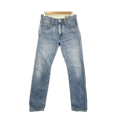 【中古】リーバイス Levi's 505 デニムパンツ ジーンズ スリムストレート 赤耳 セルビッジ W29 青 ブルー /AH16 ■ECD001 メンズ 【ベクトル 古着】 260219
