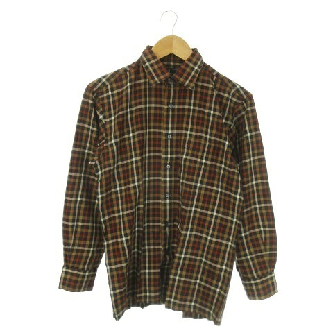 【中古】ダックス DAKS シャツ M 茶 ブラウン チェック柄 レギュラーカラー 長袖 /AO31 ■ECD001 メンズ 【ベクトル 古着】 260220ブランドダックス DAKS表記サイズM実寸サイズ肩幅：46.5cm　身幅：50cm　袖丈：54.5cm　着丈：69.5cm　　素材綿色茶 ブラウン状態使用感が少なく、かなり状態の良い商品です。 ※あくまでも中古品ですので掲載写真や記載内容をご確認いただき、ご理解の上ご購入ください。商品のお問い合わせの回答を休止しております。＊各商品ページの商品詳細等をご確認の上ご購入ください。【中古】ダックス DAKS シャツ M 茶 ブラウン チェック柄 レギュラーカラー 長袖 /AO31 ■ECD001 メンズ 【ベクトル 古着】 260220状態ランク　”A”詳細については、下記および「状態ランクについて」ページをご覧ください。未使用・新品の商品ほぼ新品同様の商品使用感が少なく、かなり状態の良い商品使用感はあるが、傷や汚れの少ない商品使用感の他、傷や汚れが見られる商品かなり大きな傷みがある難あり商品※S〜CランクはUSED品となりますので、使用感をご理解の上でご入札下さい。状態ランクについてinformationブランドダックス DAKS表記サイズM実寸サイズ肩幅：46.5cm　身幅：50cm　袖丈：54.5cm　着丈：69.5cm　　素材綿色茶 ブラウン状態使用感が少なく、かなり状態の良い商品です。 ※あくまでも中古品ですので掲載写真や記載内容をご確認いただき、ご理解の上ご購入ください。商品のお問い合わせの回答を休止しております。＊各商品ページの商品詳細等をご確認の上ご購入ください。本商品は一点物です他サイトや店舗にて販売している商品です。多少のお時間差にて欠品になることもございます。予めご了承頂ますようお願い致します。ベクトル・サイズガイドはこちらこの商品と同じブランドの商品を見る