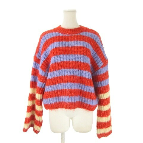 【中古】ザラ ZARA ニット セーター クルーネック 丸首 長袖 ボリューム ボーダー S 赤 レッド /CK57 ■ECD001 レディース 【ベクトル 古着】 260226ブランドザラ ZARA表記サイズS実寸サイズ身幅：54cm　着丈：46cm　ゆき丈：74cm　　素材アクリル ポリエステル ナイロン色赤 レッド状態細かな毛羽立ち、ピリング等、使用感が見受けられますが、その他には目立った汚れやダメージはなく、問題なくご使用いただける商品です ※あくまでも中古品ですので掲載写真や記載内容をご確認いただき、ご理解の上ご購入ください。商品のお問い合わせの回答を休止しております。＊各商品ページの商品詳細等をご確認の上ご購入ください。【中古】ザラ ZARA ニット セーター クルーネック 丸首 長袖 ボリューム ボーダー S 赤 レッド /CK57 ■ECD001 レディース 【ベクトル 古着】 260226状態ランク　”A”詳細については、下記および「状態ランクについて」ページをご覧ください。未使用・新品の商品ほぼ新品同様の商品使用感が少なく、かなり状態の良い商品使用感はあるが、傷や汚れの少ない商品使用感の他、傷や汚れが見られる商品かなり大きな傷みがある難あり商品※S〜CランクはUSED品となりますので、使用感をご理解の上でご入札下さい。状態ランクについてinformationブランドザラ ZARA表記サイズS実寸サイズ身幅：54cm　着丈：46cm　ゆき丈：74cm　　素材アクリル ポリエステル ナイロン色赤 レッド状態細かな毛羽立ち、ピリング等、使用感が見受けられますが、その他には目立った汚れやダメージはなく、問題なくご使用いただける商品です ※あくまでも中古品ですので掲載写真や記載内容をご確認いただき、ご理解の上ご購入ください。商品のお問い合わせの回答を休止しております。＊各商品ページの商品詳細等をご確認の上ご購入ください。本商品は一点物です他サイトや店舗にて販売している商品です。多少のお時間差にて欠品になることもございます。予めご了承頂ますようお願い致します。ベクトル・サイズガイドはこちらこの商品と同じブランドの商品を見る
