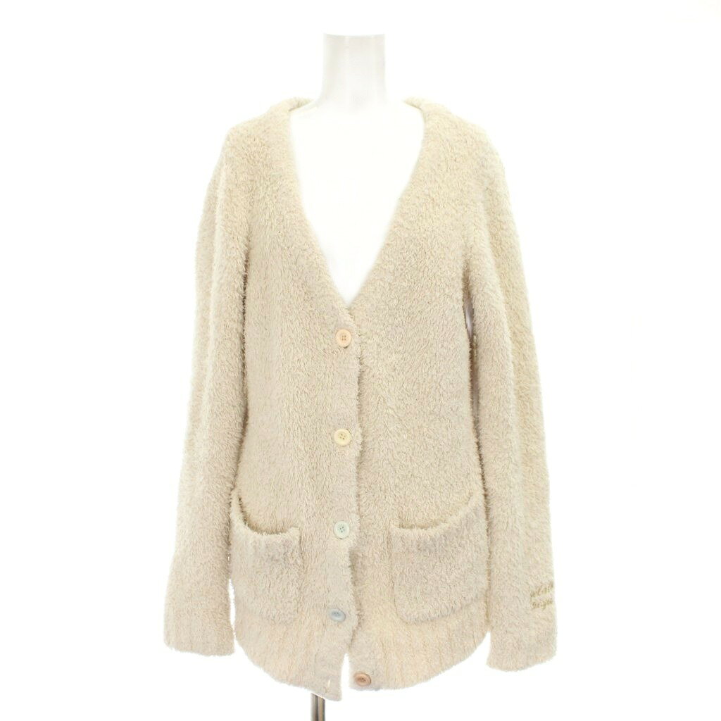 【中古】ジェラートピケ gelato pique ナイトウエア パジャマ F アイボリー 長袖 Vネック ポケット付き /GP ■GY58 レディース 【ベクト..