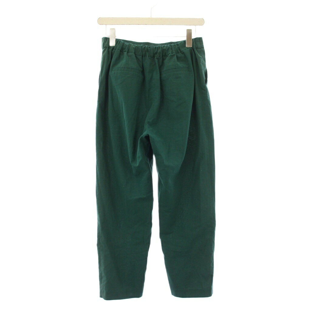 【中古】グローバルワーク GLOBAL WORK スラックスパンツ タック L 緑 グリーン ワンカラー 無地 /BB ■ECC001 レディース 【ベクトル 古着】 260222 auc-vector-20752502 ブランド古着の買取販売ベクトル サンプル画像2