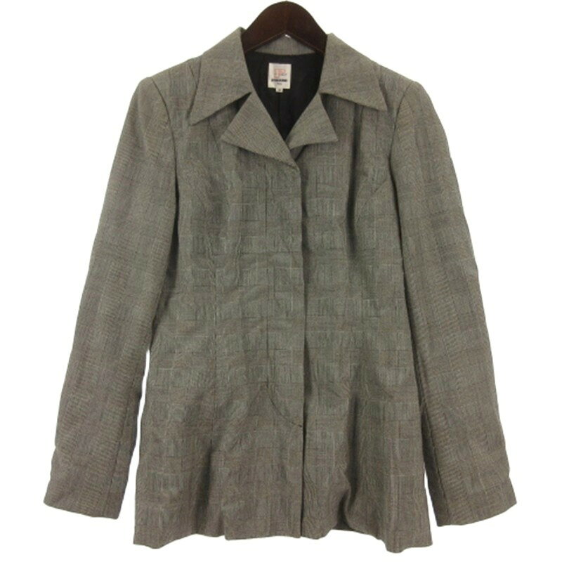 Rakuten - 【中古】FIGARO ジャケット グレー 38 ■ECA001 レディース 【ベクトル 古着】 260309
