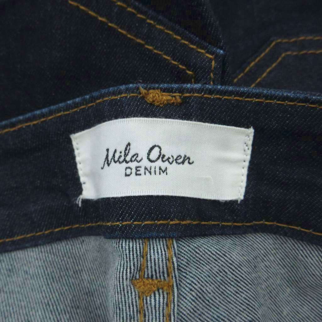 【中古】ミラオーウェン Mila Owen デニムパンツ ジーンズ フレアパンツ ロング丈 2 M 紺 /SY3 ■ECA001 レディース 【ベクトル 古着】 260305 auc-vector-20800133 ブランド古着の買取販売ベクトル サンプル画像3