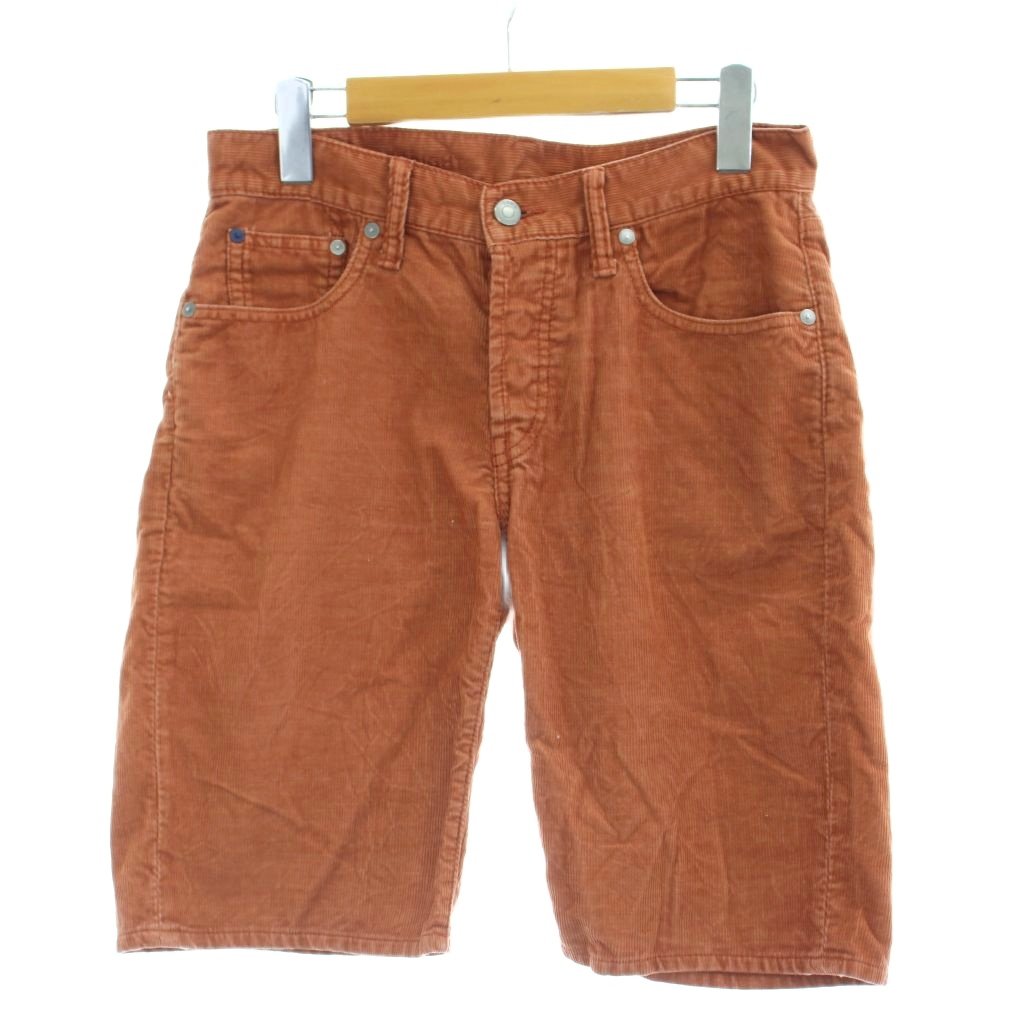 【中古】ギャップ GAP パンツ ボトムス ハーフパンツ 28 オレンジ コーデュロイ /GP ■ECB001 メンズ 【ベクトル 古着】 260227
