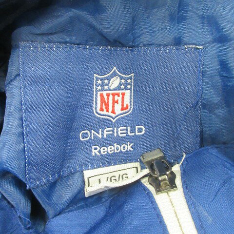 ����šۥ꡼�ܥå� Reebok NFL ONFIELD ������ɥ֥졼���� �ץ륪���С� ����ե� L �� �֥롼 �ϡ��ե��å� ���� /MN31 ��ECA002 ��� �ڥ٥��ȥ� ����� 260310