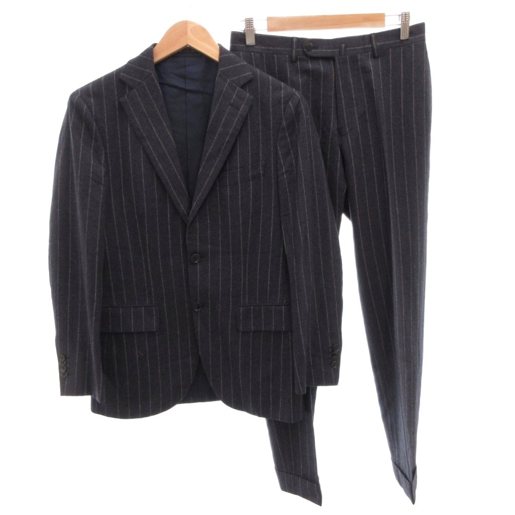 【中古】ビームスエフ BEAMS F スーツ セットアップ 