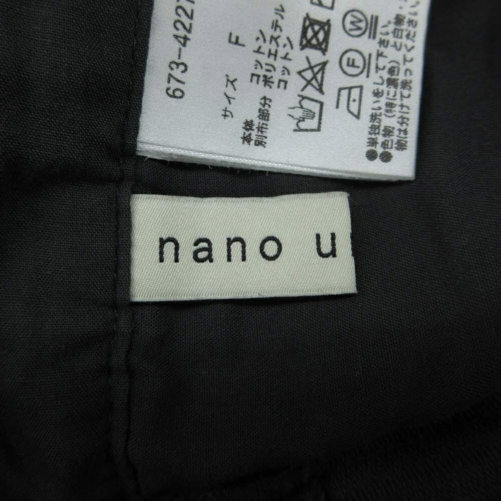 【中古】ナノユニバース nano universe コーデュロイパンツ バレルレッグ アンクル丈 ハイウエスト F チャコールグレー /HO8 ■ECA003 レディース 【ベクトル 古着】 260409 auc-vector-20856925 ブランド古着の買取販売ベクトル サンプル画像3