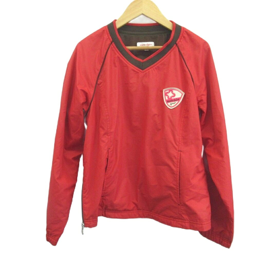 【中古】マリクレール MARIE CLAIRE sport スポーツウエア プルオーバー トップス ...