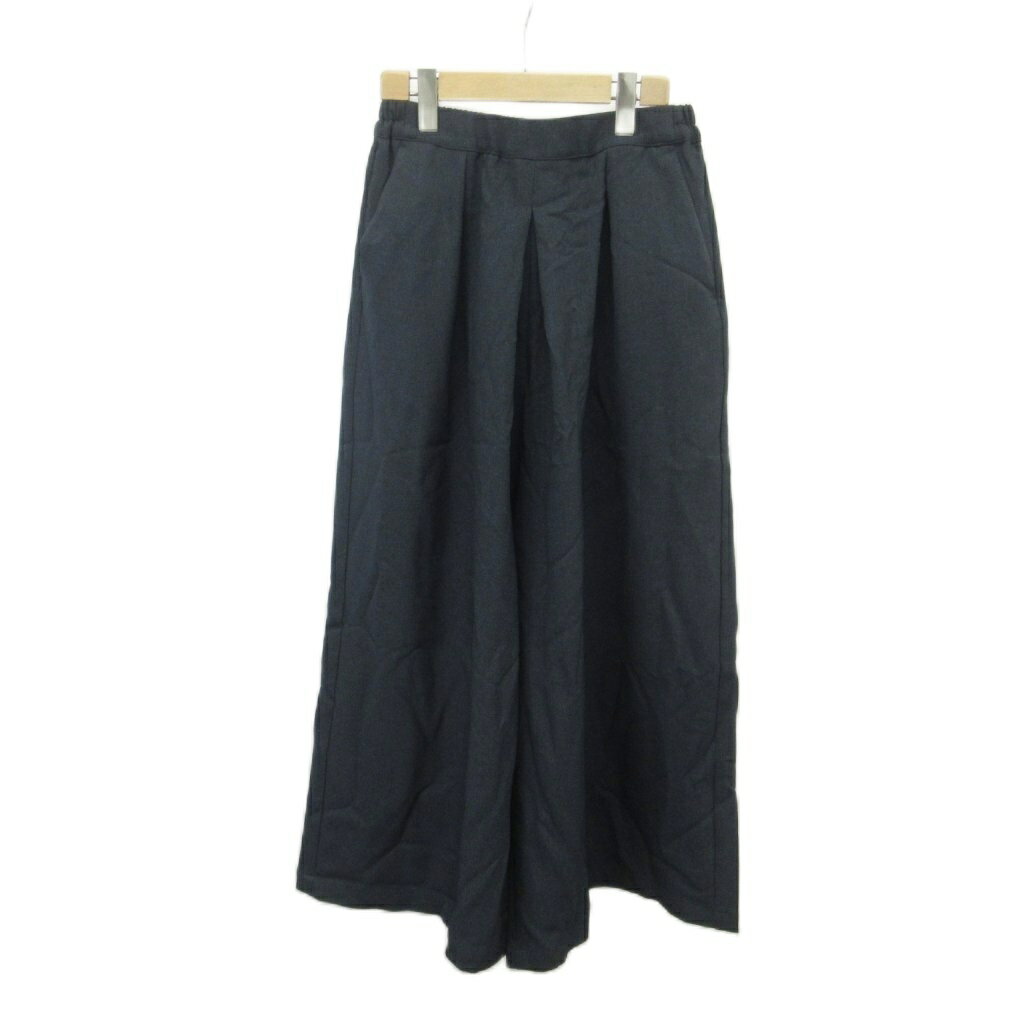 【中古】スタディオクリップ Studio Clip ワイドパンツ イージーパンツ F 紺 ネイビー /YU ■GY99 レディース 【ベクトル 古着】 260331