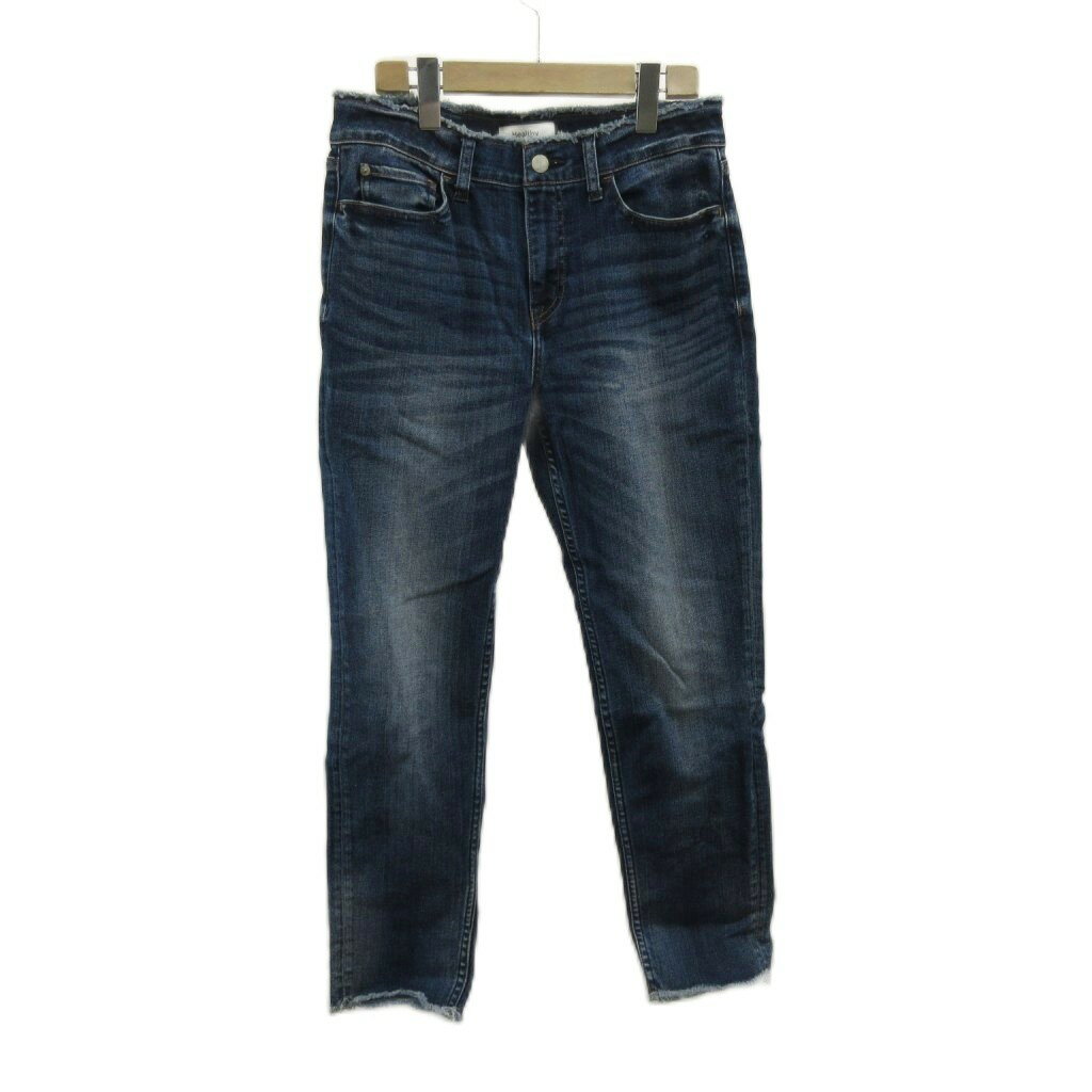 [중고] 건강한 데님 Healthy DENIM 데님 바지 청바지 테이퍼드 미드 라이즈 스트레치 컷오프 25 인디고 / XZ GY99 여성 [벡터 헌옷] 260328