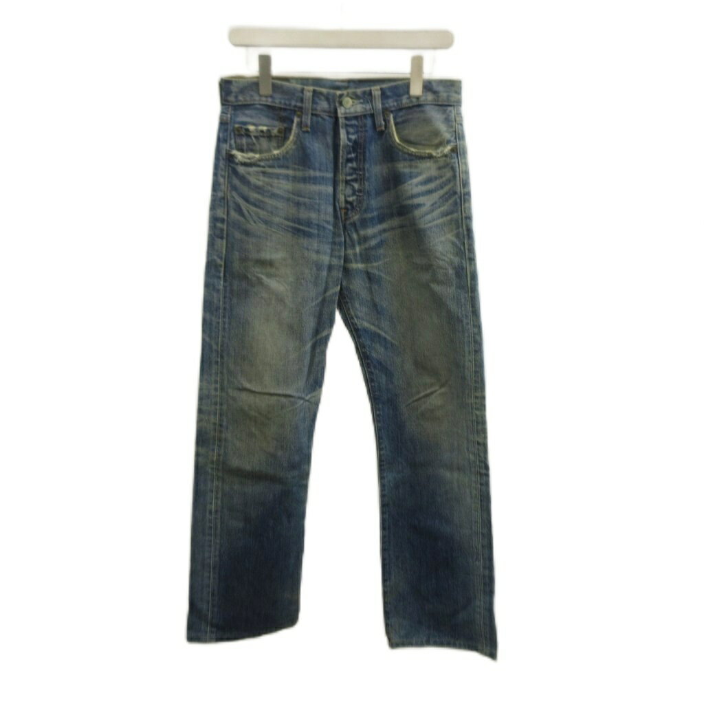 [중고] 리바이스 Levi 's 데님 팬츠 청바지 W30L32 블루 블루 / RN ■ GY99 남성 [벡터 헌 옷] 260331