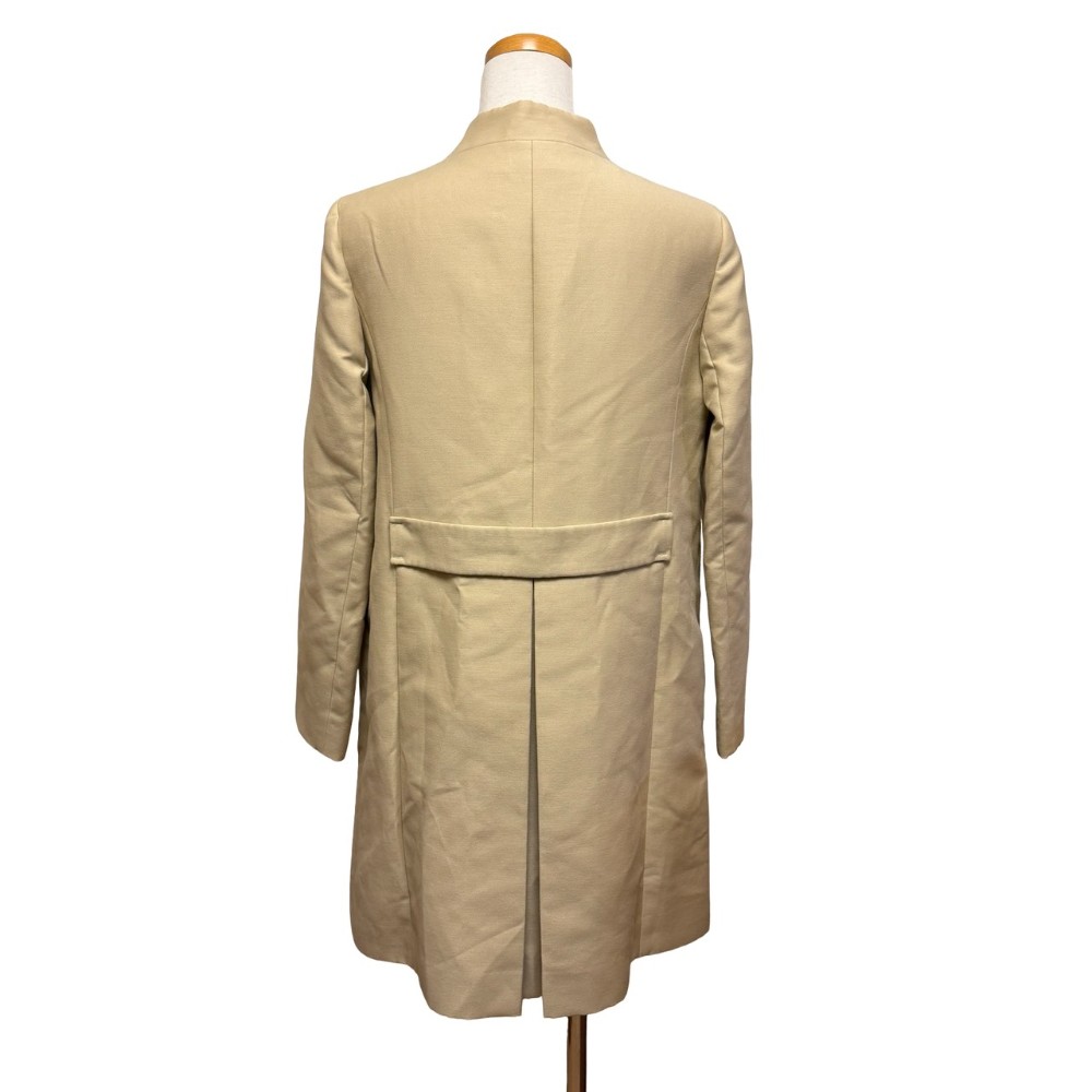 【中古】ポールスチュアート PAUL STUART コート スプリングコート コットン 6 肌 ベージュ /MZ ■GY99 レディース 【ベクトル 古着】 260412 3