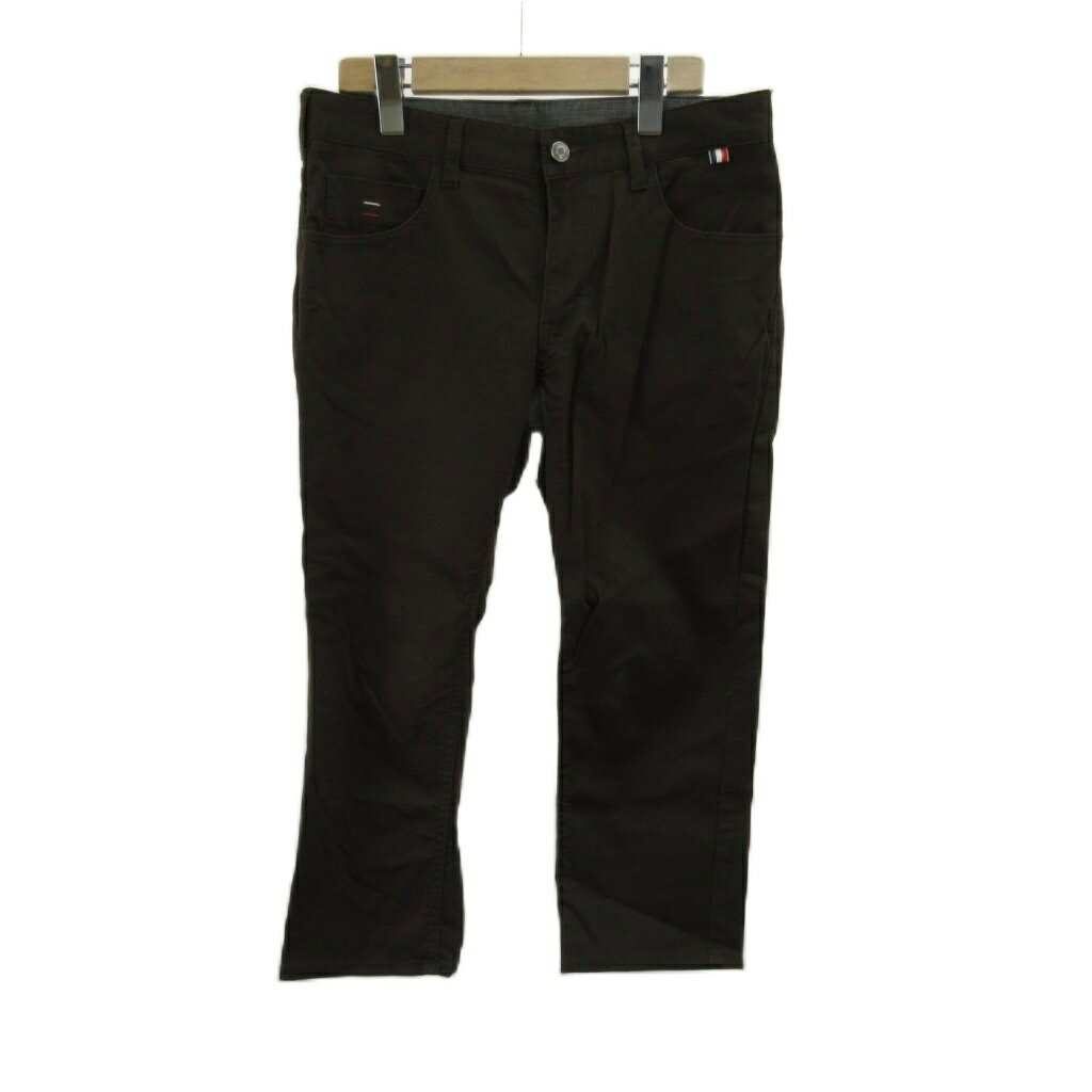 Bottoms - 【中古】ザショップティーケー THE SHOP TK クロップドパンツ アンクル丈 ストレート M 茶色 ブラウン /XZ ■ECB002 メンズ 【ベクトル 古着】 260329