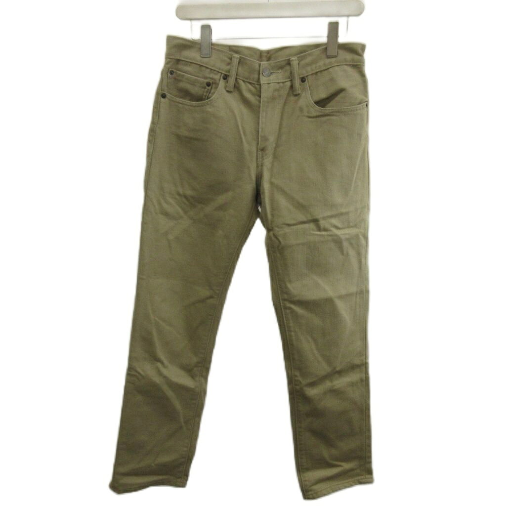 [중고] 리바이스 Levi 's 데님 팬츠 청바지 슬림 피트 W32 L32 베이지 / XZ ■ GY99 남성 [벡터 헌옷] 260406