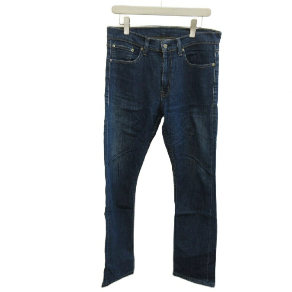 [중고] 리바이스 Levi's 데님 팬츠 청바지 슬림 스트레이트 W31 L32 인디고 네이비/XZ ■GY99 맨즈 [벡터 헌옷] 260406