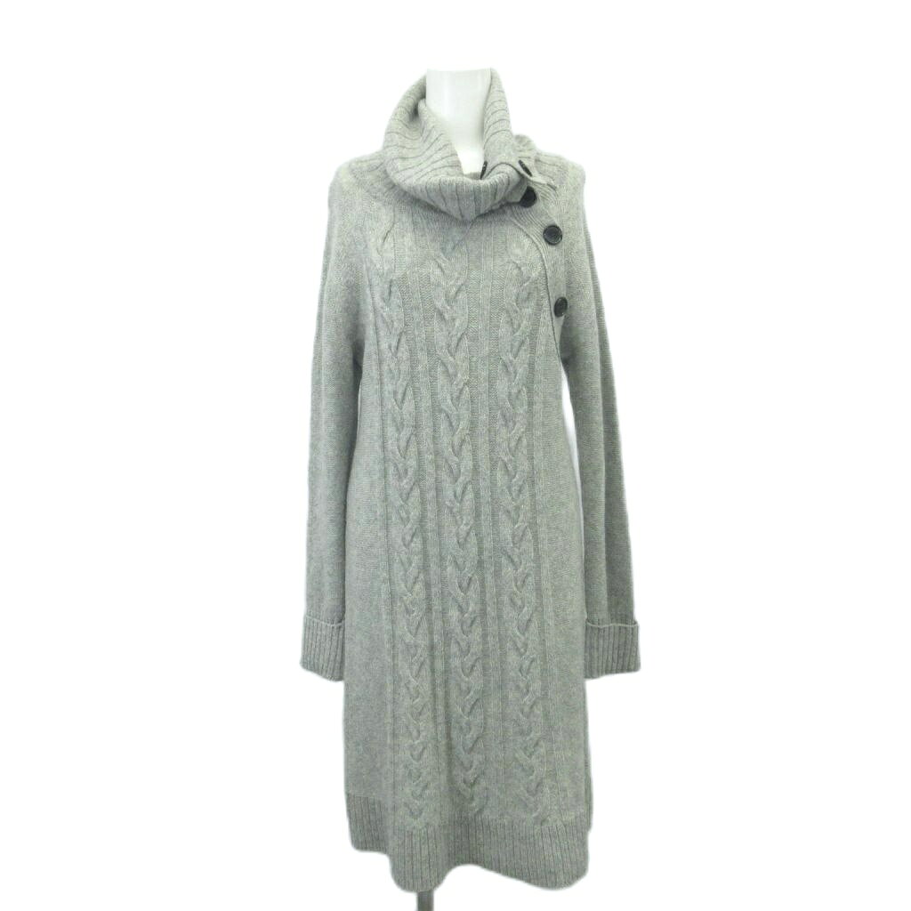 【中古】アンタイトル UNTITLED ワンピース ウール M グレー ケーブル編み オフタートルネック 長袖 /NP ■GY99 レディース 【ベクトル 古着】 260407ブランドアンタイトル UNTITLED表記サイズ2実寸サイズ身幅：40cm　着丈：83cm　ゆき丈：87cm　　素材毛、カシミヤ色グレー状態使用感が少なく、かなり状態の良い商品です。 ※あくまでも中古品ですので掲載写真や記載内容をご確認いただき、ご理解の上ご購入ください。備考（株）ワールド商品のお問い合わせの回答を休止しております。＊各商品ページの商品詳細等をご確認の上ご購入ください。【中古】アンタイトル UNTITLED ワンピース ウール M グレー ケーブル編み オフタートルネック 長袖 /NP ■GY99 レディース 【ベクトル 古着】 260407状態ランク　”A”詳細については、下記および「状態ランクについて」ページをご覧ください。未使用・新品の商品ほぼ新品同様の商品使用感が少なく、かなり状態の良い商品使用感はあるが、傷や汚れの少ない商品使用感の他、傷や汚れが見られる商品かなり大きな傷みがある難あり商品※S〜CランクはUSED品となりますので、使用感をご理解の上でご入札下さい。状態ランクについてinformationブランドアンタイトル UNTITLED表記サイズ2実寸サイズ身幅：40cm　着丈：83cm　ゆき丈：87cm　　素材毛、カシミヤ色グレー状態使用感が少なく、かなり状態の良い商品です。 ※あくまでも中古品ですので掲載写真や記載内容をご確認いただき、ご理解の上ご購入ください。備考（株）ワールド商品のお問い合わせの回答を休止しております。＊各商品ページの商品詳細等をご確認の上ご購入ください。本商品は一点物です他サイトや店舗にて販売している商品です。多少のお時間差にて欠品になることもございます。予めご了承頂ますようお願い致します。ベクトル・サイズガイドはこちらこの商品と同じブランドの商品を見る