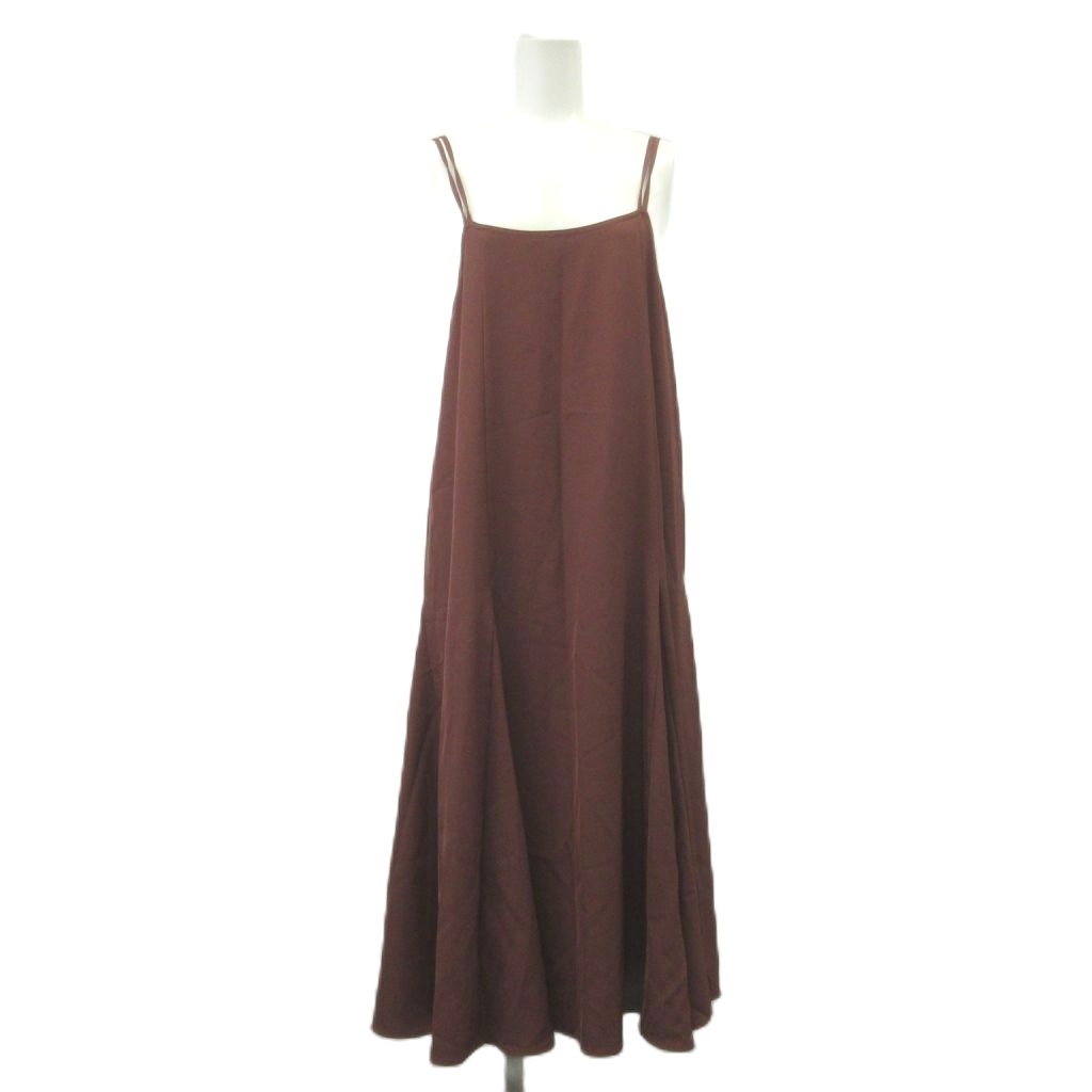 樂天商城 - 【中古】グリーンレーベルリラクシング ユナイテッドアローズ green label relaxing ワンピース ボルドー キャミソール ノースリーブ 無地 /NP ■GY99 レディース 【ベクトル 古着】 260407