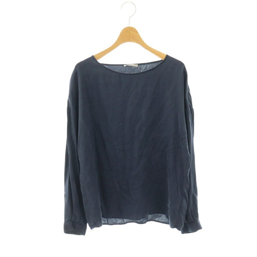 セオリーリュクス MARVINE KARRA ノースリーブブラウス レディース 40 ネイビー/紺【中古】【新入荷】 ☆ Theory luxe - セオリーリュクス MARVINE KARRA ノースリーブブラウス