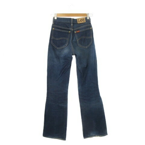 【中古】リー LEE Miss. Lee RIDERS デニム ジーンズ 28×32 青 ブルー インディゴ ...