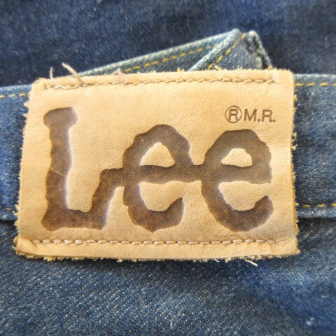 【中古】リー LEE Miss. Lee RIDERS デニム ジーンズ 28×32 青 ブルー インディゴ ...