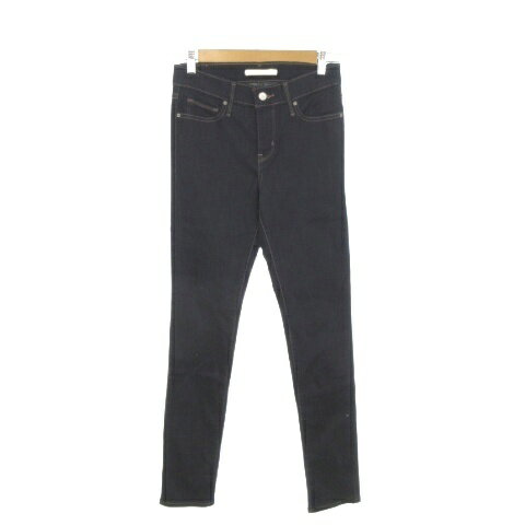 [중고] 리바이스 Levi's SLIMMING SKINNY 데님 팬츠 청바지 스키니 스트레치 28 블루 다크 블루 / AH28 ■ ECD003 여성 [벡터 헌옷] 260409