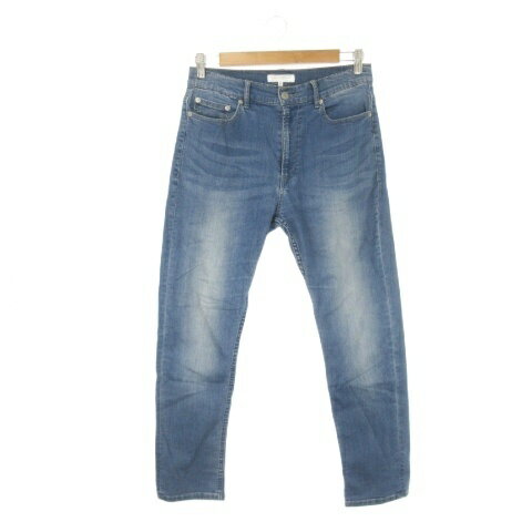 乐天商城 - 【中古】ユナイテッドアローズ A DAY IN THE LIFE UNITED ARROWS デニム ジーンズ M 青 ブルー インディゴ ウォッシュ加工 フルレングス /CK25 ■ECA004 メンズ 【ベクトル 古着】 260414