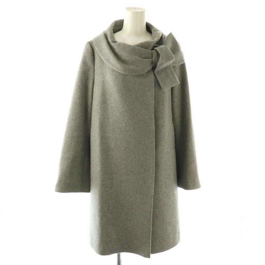 【中古】ウィルセレクション WILLSELECTION コート ウール M グレー /SY ■OS レディース 【ベクトル 古着】 260420