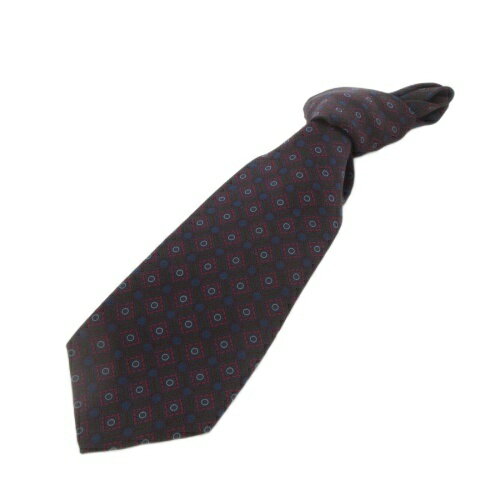 【中古】クリスチャンディオール Christian Dior MONSIEUR ネクタイ 絹 シルク 緑 グリーン 小紋柄 /CK54 ■GY59 メンズ 【ベクトル 古着】 260420