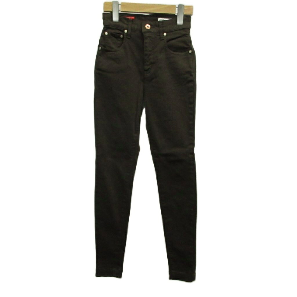[Used] DOUBLE STANDARD CLOTHING Denim Pants Jeans Skinny 25/34 Brown /XZ ■ECB004 Women's [Vector Used Clothing] 260426