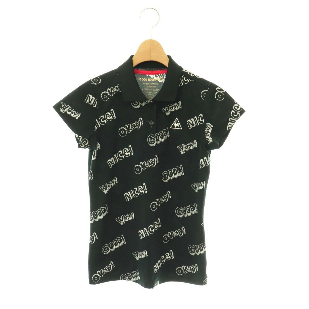 樂天商城 - 【中古】ルコックゴルフ le coq golf ポロシャツ 半袖 M 黒 ブラック /SY ■ECC004 レディース 【ベクトル 古着】 260509