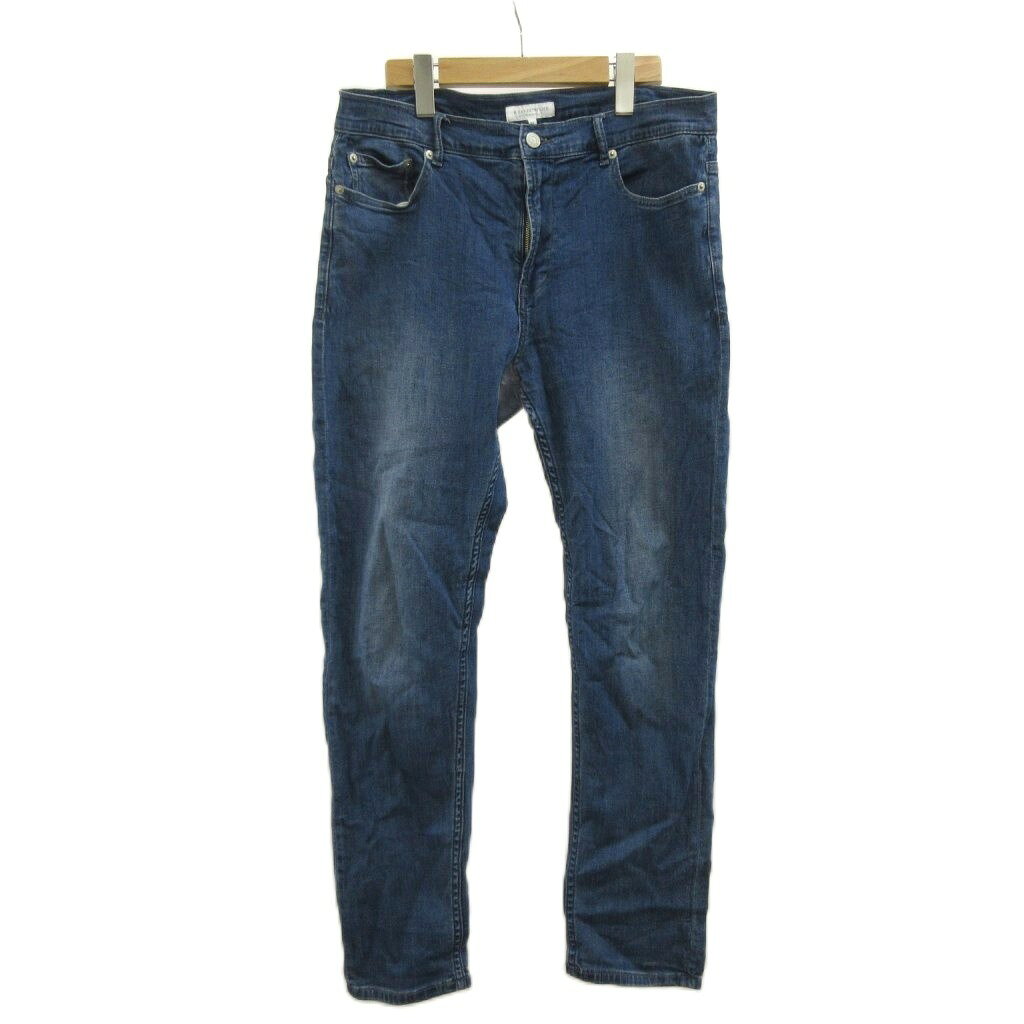 【中古】ユナイテッドアローズ UNITED ARROWS デニムパンツ ジーンズ XL 青 ブルー フルレングス /RN ■ECB001 メンズ 【ベクトル 古着】 260430