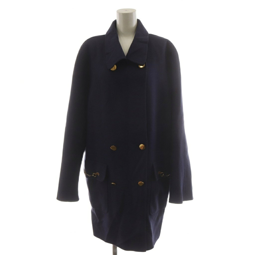 【中古】ラミューズ RAMUZ25 ステンカラーコート ロング ダブル アウター M 紺 ネイビー /AN74 ■GY53 レディース 【ベクトル 古着】 260511表記サイズM実寸サイズ身幅：約53cm　着丈：約89cm　ゆき丈：約86cm　　素材表地 毛 （アンゴラ） ナイロン 裏地 ポリエステル色紺 ネイビー仕様肩パット状態首元に色褪せがございますが、使用感が少なく、状態の良い商品です。 ※あくまでも中古品ですので掲載写真や記載内容をご確認いただき、ご理解の上ご購入ください。商品のお問い合わせの回答を休止しております。＊各商品ページの商品詳細等をご確認の上ご購入ください。【中古】ラミューズ RAMUZ25 ステンカラーコート ロング ダブル アウター M 紺 ネイビー /AN74 ■GY53 レディース 【ベクトル 古着】 260511状態ランク　”A”詳細については、下記および「状態ランクについて」ページをご覧ください。未使用・新品の商品ほぼ新品同様の商品使用感が少なく、かなり状態の良い商品使用感はあるが、傷や汚れの少ない商品使用感の他、傷や汚れが見られる商品かなり大きな傷みがある難あり商品※S〜CランクはUSED品となりますので、使用感をご理解の上でご入札下さい。状態ランクについてinformation表記サイズM実寸サイズ身幅：約53cm　着丈：約89cm　ゆき丈：約86cm　　素材表地 毛 （アンゴラ） ナイロン 裏地 ポリエステル色紺 ネイビー仕様肩パット状態首元に色褪せがございますが、使用感が少なく、状態の良い商品です。 ※あくまでも中古品ですので掲載写真や記載内容をご確認いただき、ご理解の上ご購入ください。商品のお問い合わせの回答を休止しております。＊各商品ページの商品詳細等をご確認の上ご購入ください。本商品は一点物です他サイトや店舗にて販売している商品です。多少のお時間差にて欠品になることもございます。予めご了承頂ますようお願い致します。ベクトル・サイズガイドはこちらこの商品と同じブランドの商品を見る