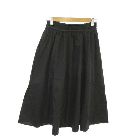 【中古】未使用品 グローバルワーク GLOBAL WORK フハクミディーフレアーSK スカート L 黒 ブラック リボン /AO44 ■ECA005 レディース 【ベクトル 古着】 260509 auc-vector-20910212 ブランド古着の買取販売ベクトル サンプル画像2
