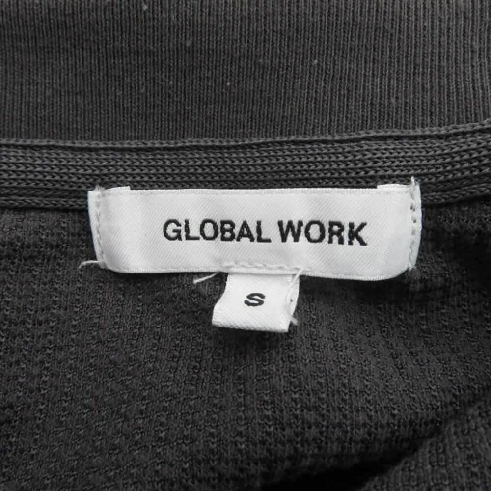 【中古】グローバルワーク GLOBAL WORK Tシャツ カットソー S チャコールグレー 無地 クルーネック 長袖 /HO11 ■ECA005 レディース 【ベクトル 古着】 260515 auc-vector-20938548 ブランド古着の買取販売ベクトル サンプル画像3