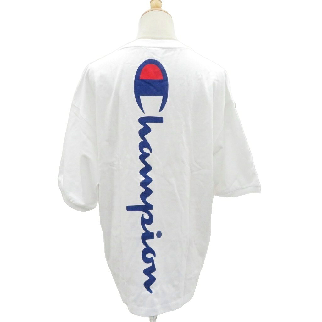 樂天商城 - 【中古】チャンピオン CHAMPION Tシャツ カットソー F オフホワイト 半袖 バックプリント /HO31 ■ECA005 レディース 【ベクトル 古着】 260520