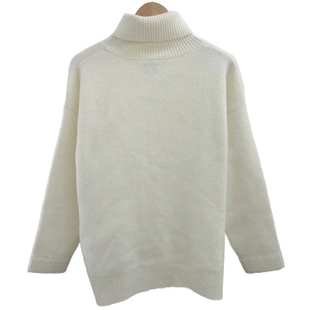 ブランド古着の買取販売ベクトルの【中古】ルイス Lui's ニット セーター F オフホワイト 無地 タートルネック 長袖 /NP ■ECA005 レディース 【ベクトル 古着】 260515｜アングル2